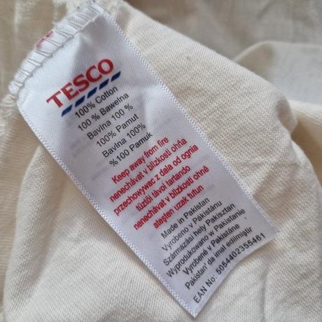 Tesco napínacie detské plachty krémová dvojbalenie, šírka (cm): 60,dĺžka (cm): 120