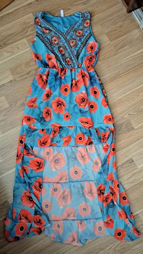 Letne saty-vlci mak s/m, m