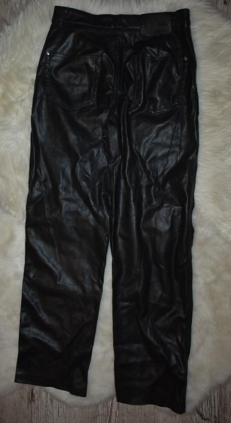 Kožené nohavice, bershka,m