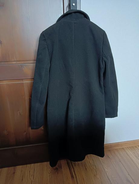 Čierny kabát so zipsom, esmara,36