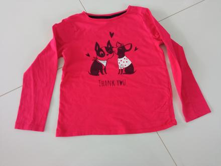 Tričko s dlhým rukávom, 134