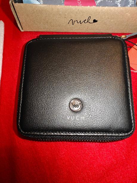 Dámska kožená peňaženka malá vuch, 