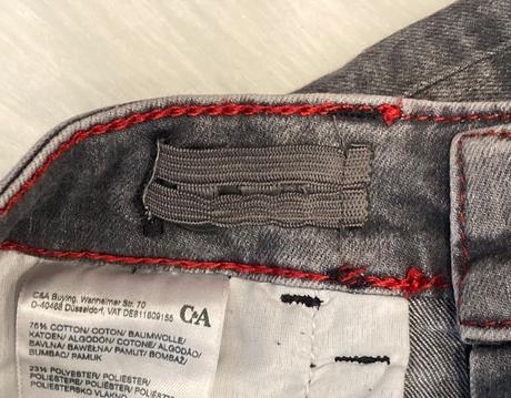 Skinny rifle veľ. 128, c&a,128