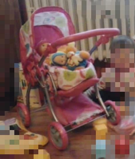 Detský kočík pre bábiky, 