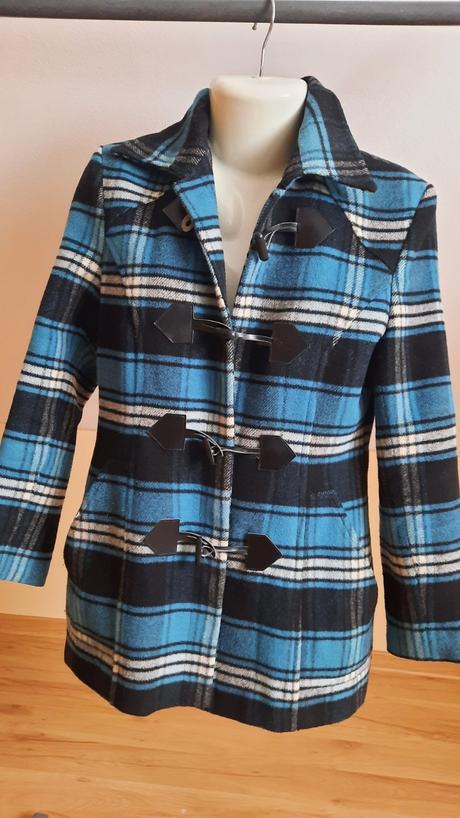 Károvaný kabát vel. xs, xs