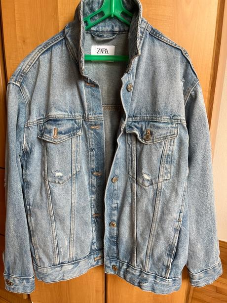 Rifľová bunda, zara,164