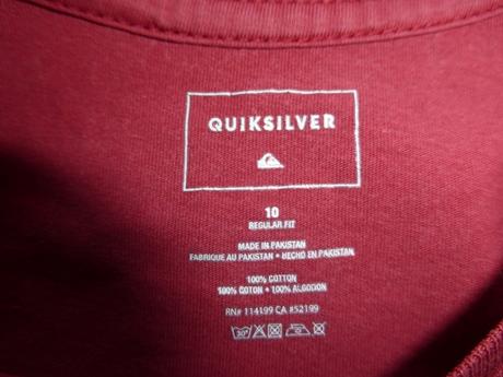 Tričko quiksilver, quiksilver,140