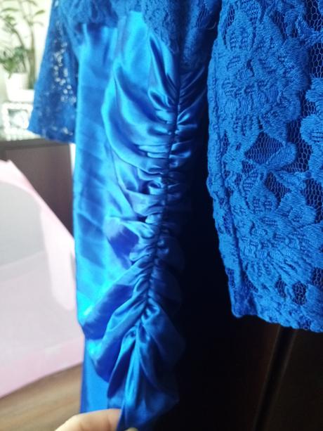 Dámske spoločenské šaty - kráľovská modrá, 40