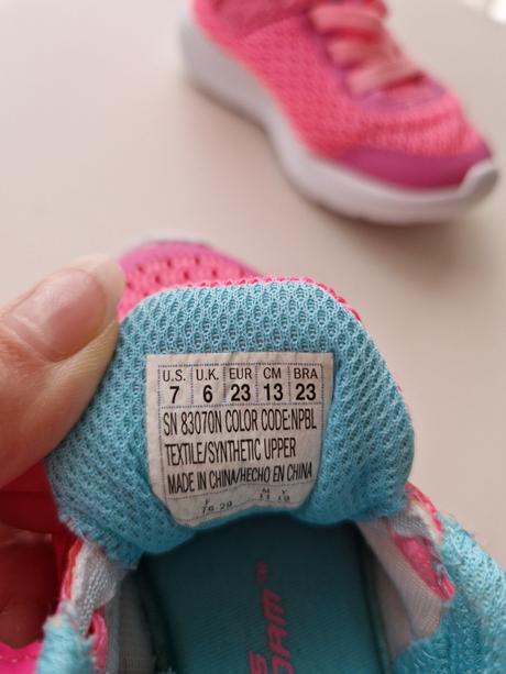 Dievčenské tenisky skechers č.23, skechers,23