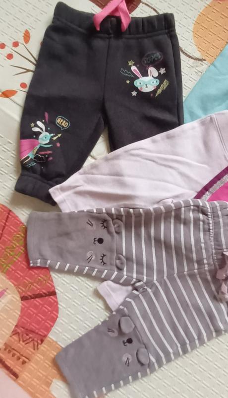 Teplačiky nohavice legíny 68, 68