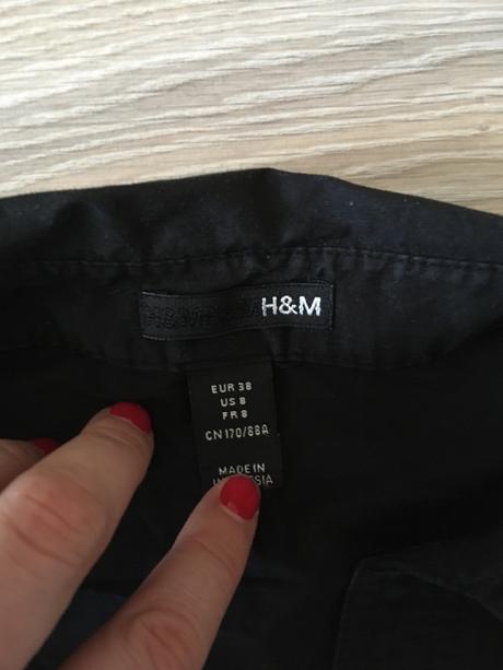 Krásna košeľa č.38, h&m,38