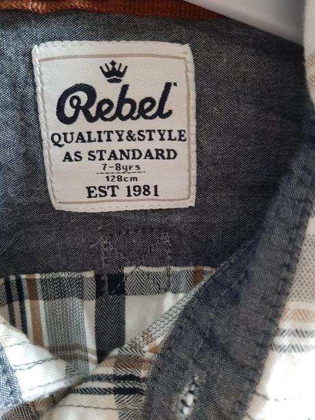 Chlapčenská košeľa, rebel,128