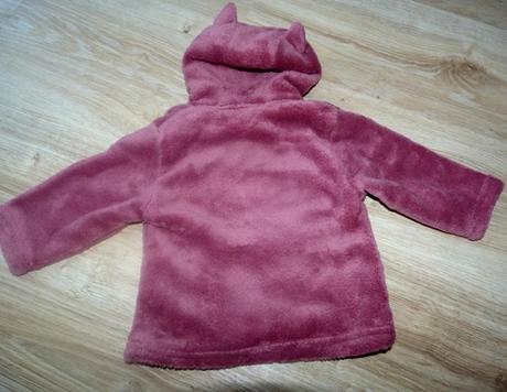 Mačičková chlpatka s uškami, mäkkučká, nenosená, lupilu,68