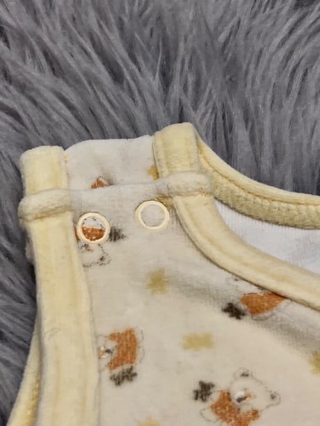 Dievčenské dupačky s macíkom (50), c&a,50