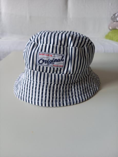 Klobúčik s prúžkami, h&m,98