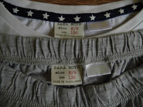 Dvojdielne pyžamko "faster", zara,134