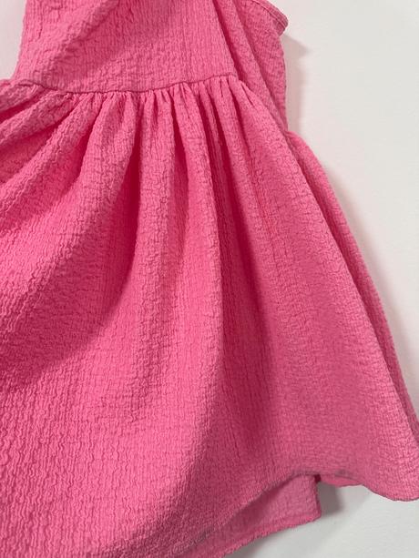 Hm ružové letné šaty 110-116, h&m,110