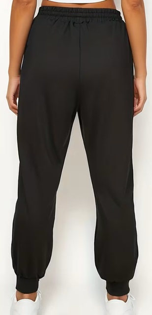 Čierne damske teplaky nove nenosene, m