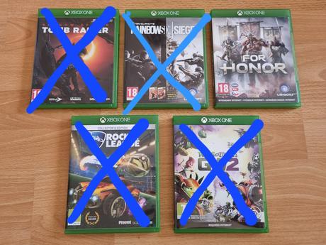 Predám / vymením hry na xbox one,