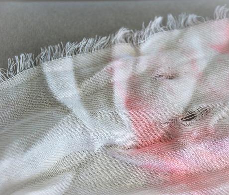 Bledoružový šál, 