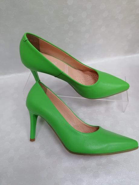 Dámske kožené lodičky 23220459 z+b, 36 / 37 / 38 / 39 / 40