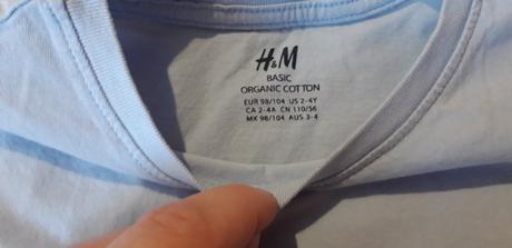 Tričko h&m, h&m,104