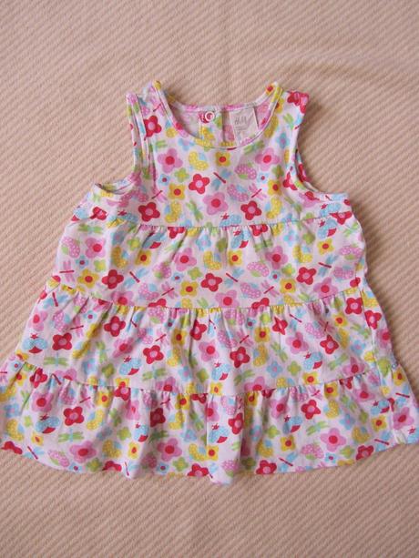 Kvietkované šaty, h&m,74