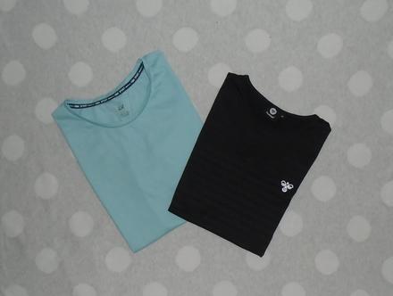 2 x športové tričko na 14 rokov, h&m,164