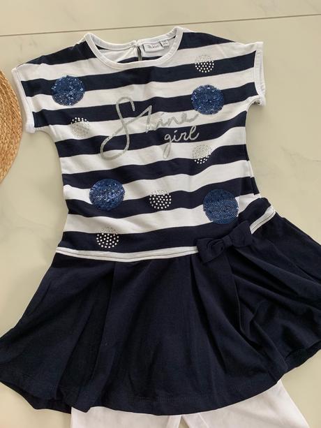 Tunika s 3/4 legínkami, 98