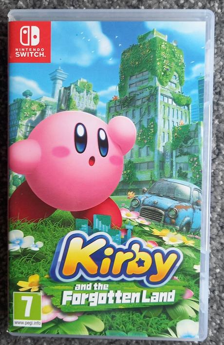 Kirby and the fotgotten land - hra nintendo switch,