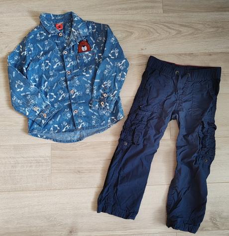 Košeľa a nohavice 110, lupilu,110