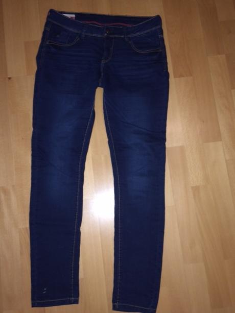 Super skinny strečové rifle c&a, c&a,40