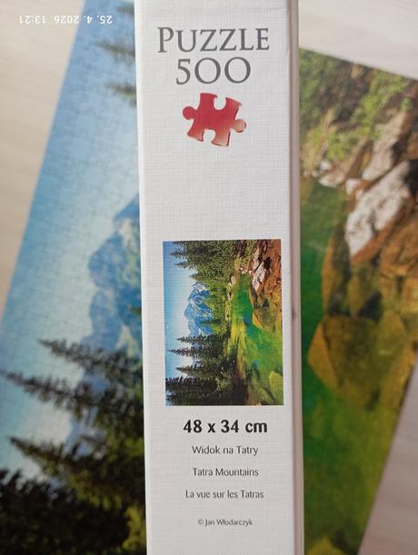 Puzzle tatry (už s poštovným),