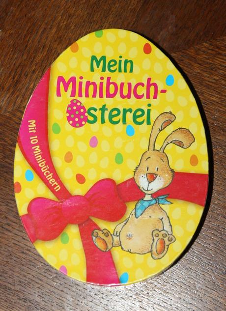 8 x miniknižka vo veľkonočnom vajíčku - v nemčine, 