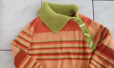 Oranžový rolák m, m