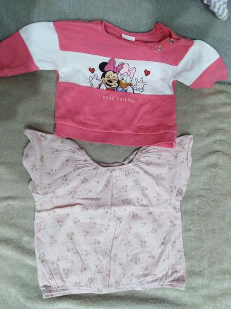 Dievčenské tričká bábätká, zara,80