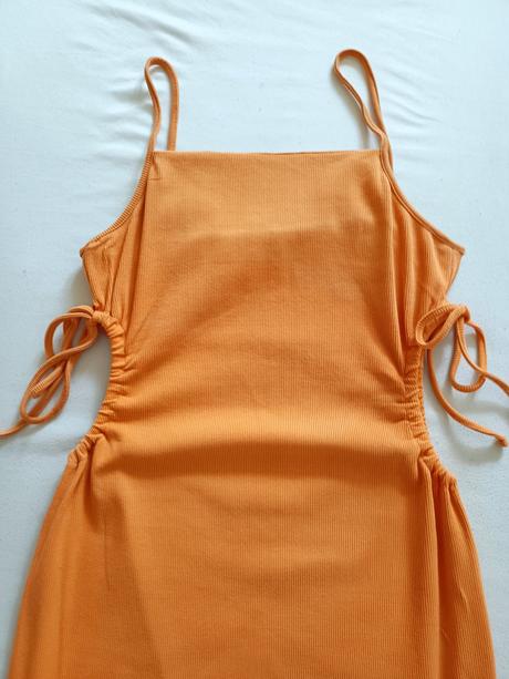 Rebrované elastické šaty zara, zara,l