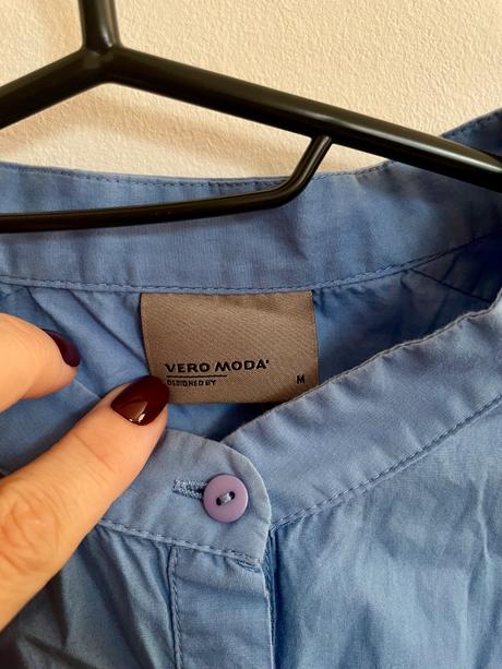 Bledomodre koselove saty vero moda, vero moda,m