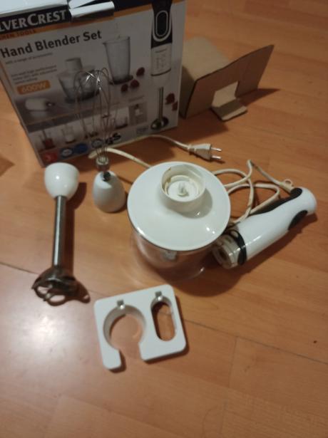 Lidl ponorný mixér, silver crest