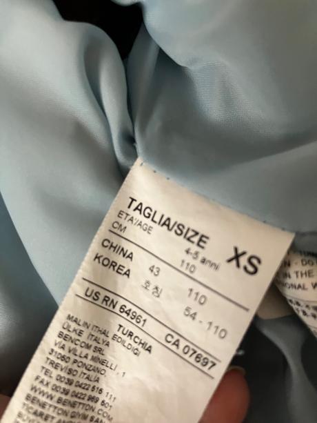 Paperova bunda benetton, benetton,110