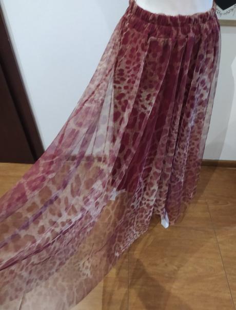 Tylové leo sukňa, 