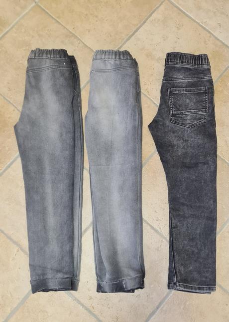 Troje hrubšie pekný stav - 78 cm, 128