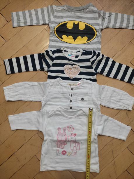 3x nenosene tricka, zara,62