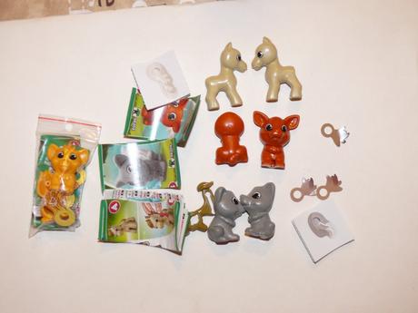 Kinder zvieratka sada, 