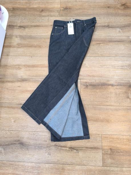 Krásna midi denim sukňa, reserved,s