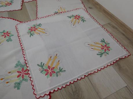 Vianočný set obrusov, 