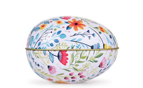 2x kovové vajíčko na veľkonočné sladkosti, či deko, 