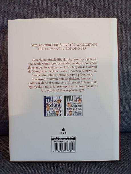 Kniha tři muži v automobilu, 