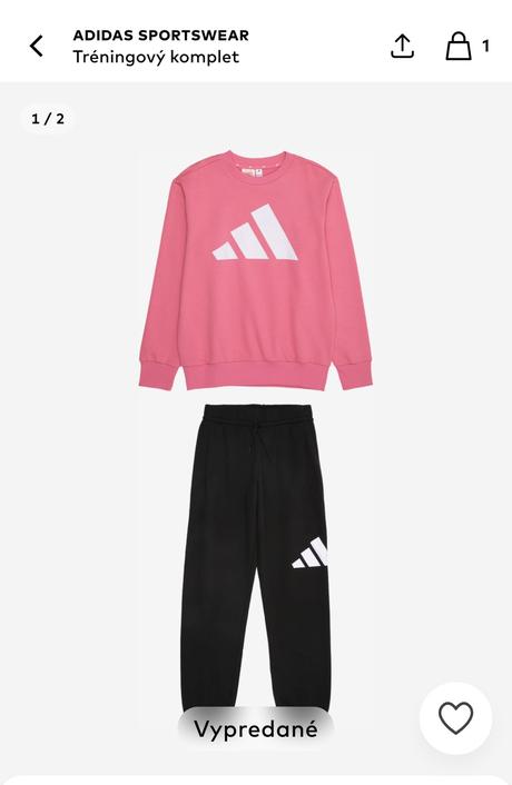 Súprava adidas v.176 s visačkou, adidas,176