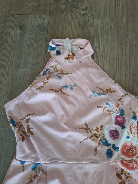 Overal flower pink, s